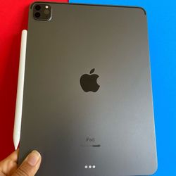128GB Apple IPad Pro 11” 3rd Generation (2021 Model / M1 chip/ Liquid Retina / Face ID)  with pen, keyboard & Accesories (1TB $849