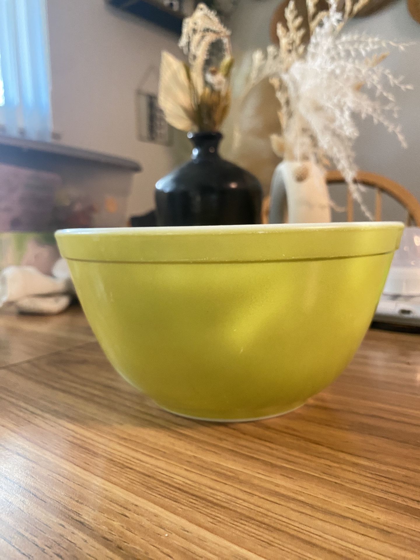 Vintage Pyrex Green Mixing Bowl