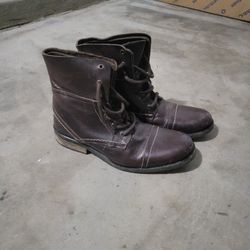 Aldo brown boots men's 40 