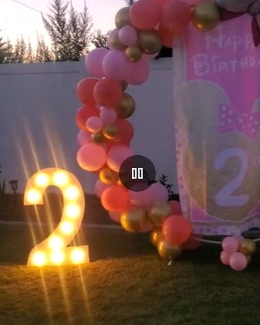 Number # 2 LIGHT UP NUMBER