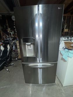Refrigerador LG 33” wide working 3 Month Warranty we Deliver