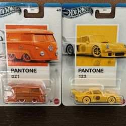  Hot Wheels - Silver Series - Pantone Porsche 934/5 & Kool Kombi