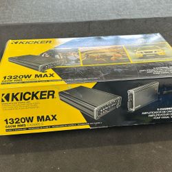 Kicker 1320 W Max Amp