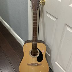 Light Brown Fender Guitar
