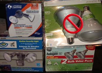Flood Lights & Bulbs