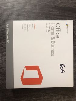 Office software Home & Business 2016