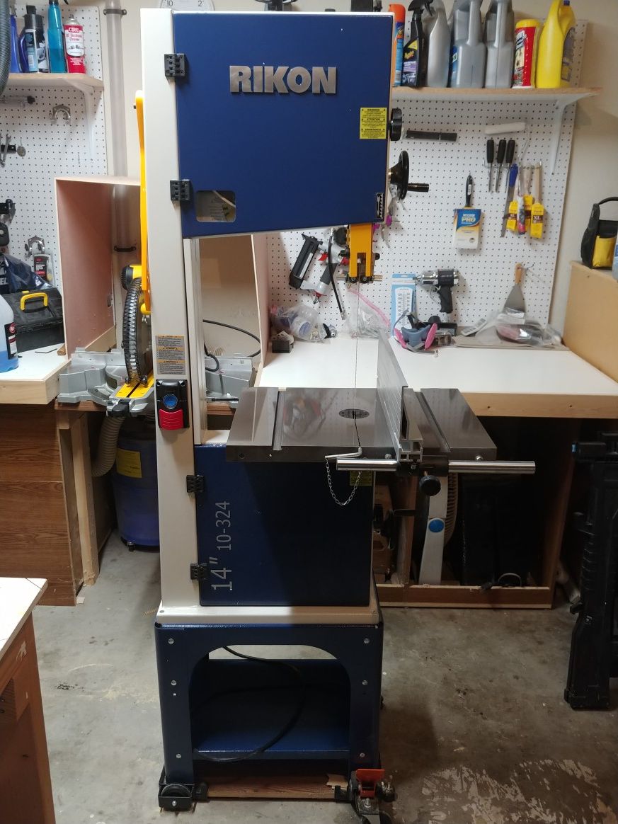Rikon 10324 14'' Bandsaw w/Lenox Blade for Sale in Mesquite, TX OfferUp