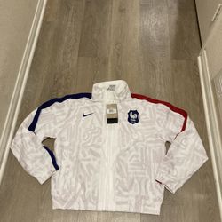NWT Nike FFF France Women's Jacket Football / Soccer DV1941-100 Women's Size XS