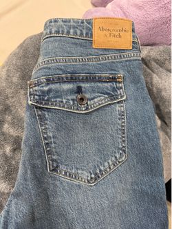 Abercrombie high rise flare jean