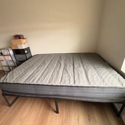 Full Bed Frame + Mattress 