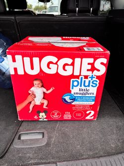 Huggies Plus Little Snugglers Size 2 Diapers