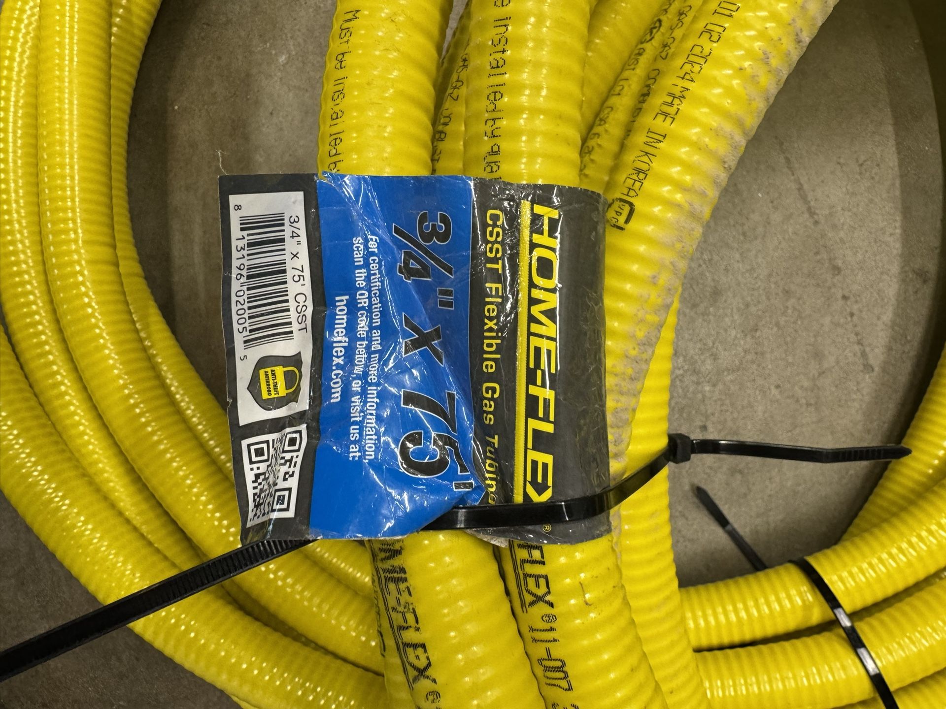 Gas Pipes 3/4” And 1”