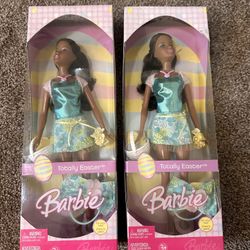 Two Barbie Doll Totally Easter African-American Special Edition