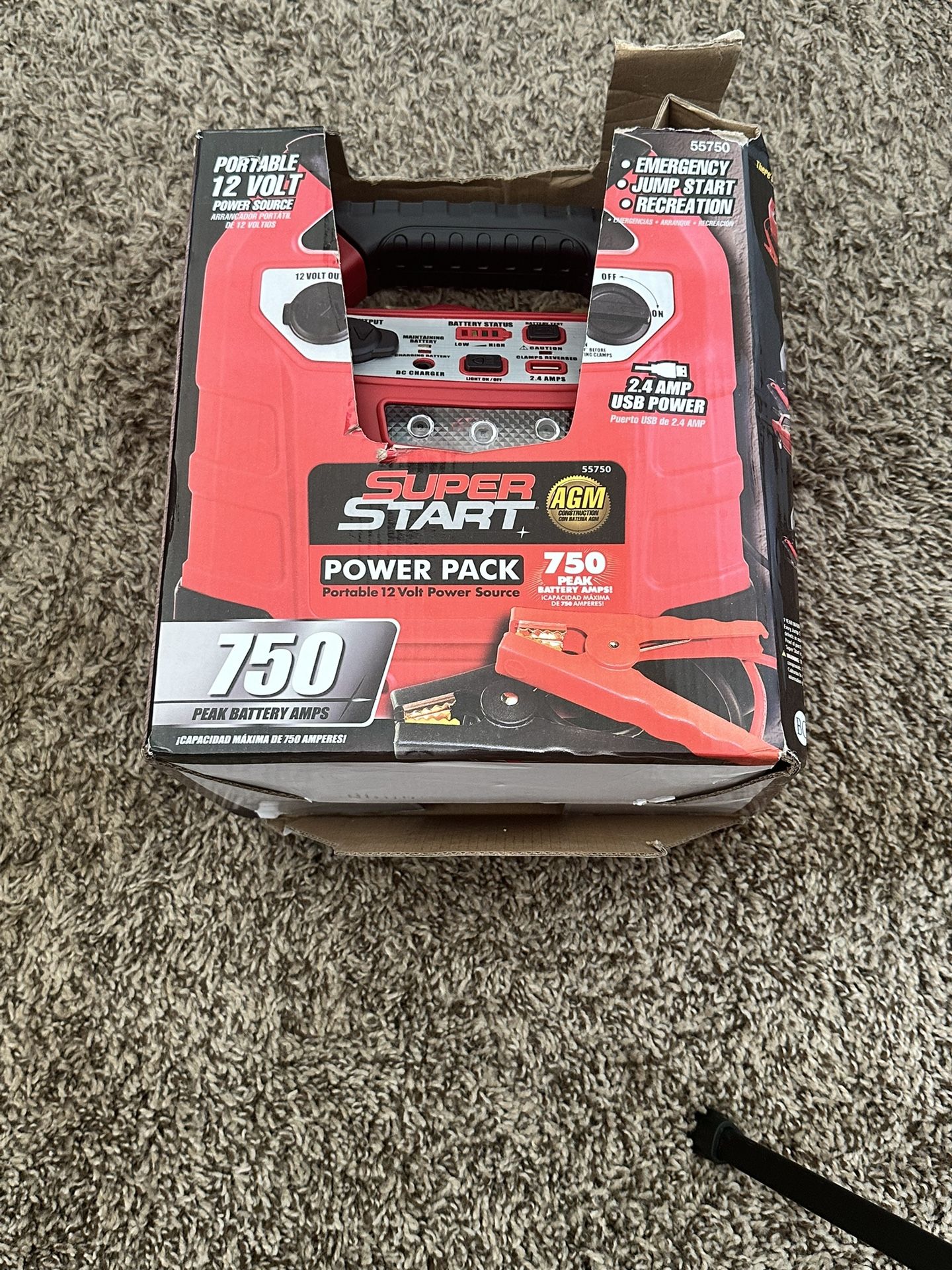 Super Start Power Pack 750 AMP