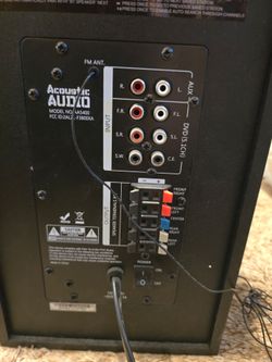 5 speaker surround sound with remote