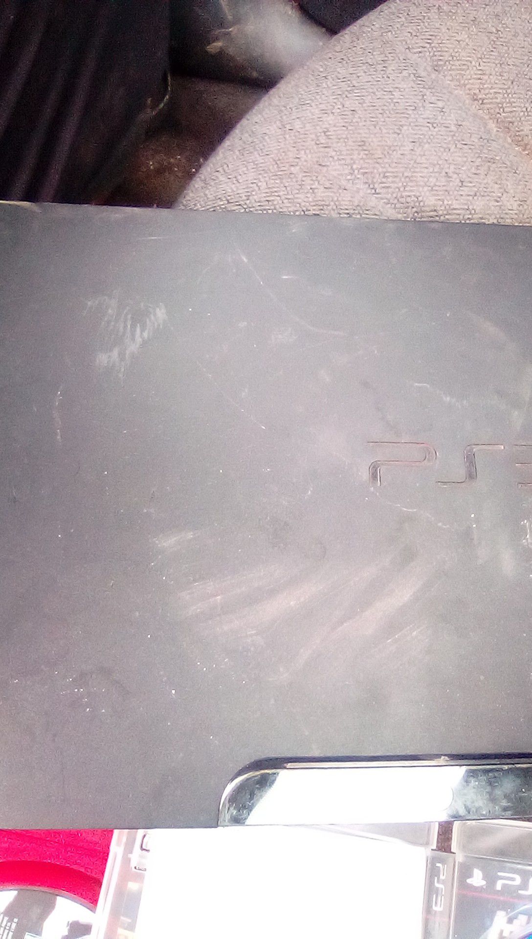 Ps3 console 2 games no control or cables