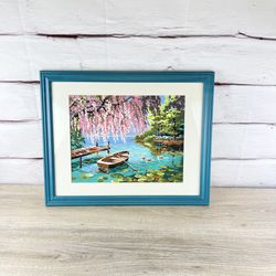 Finished Paint By Number Painting Willow Spring