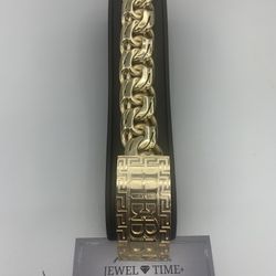 10k Chino Link Bracelet. Custom Made 