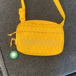 Supreme Yelllow Shoulder Bag 