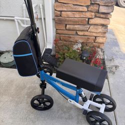 Blue/white Mobility Scooter - Foot, Ankle, Heel, Injury surgery Recover - New