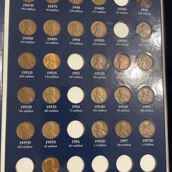 Album Con 68 Monedas De wheat Pennies 😎