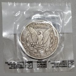 1900 Morgan Dollar Silver Coin 