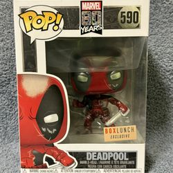 Funko Pop! Vinyl Marvel Deadpool BoxLunch Exclusive 80 Years #590