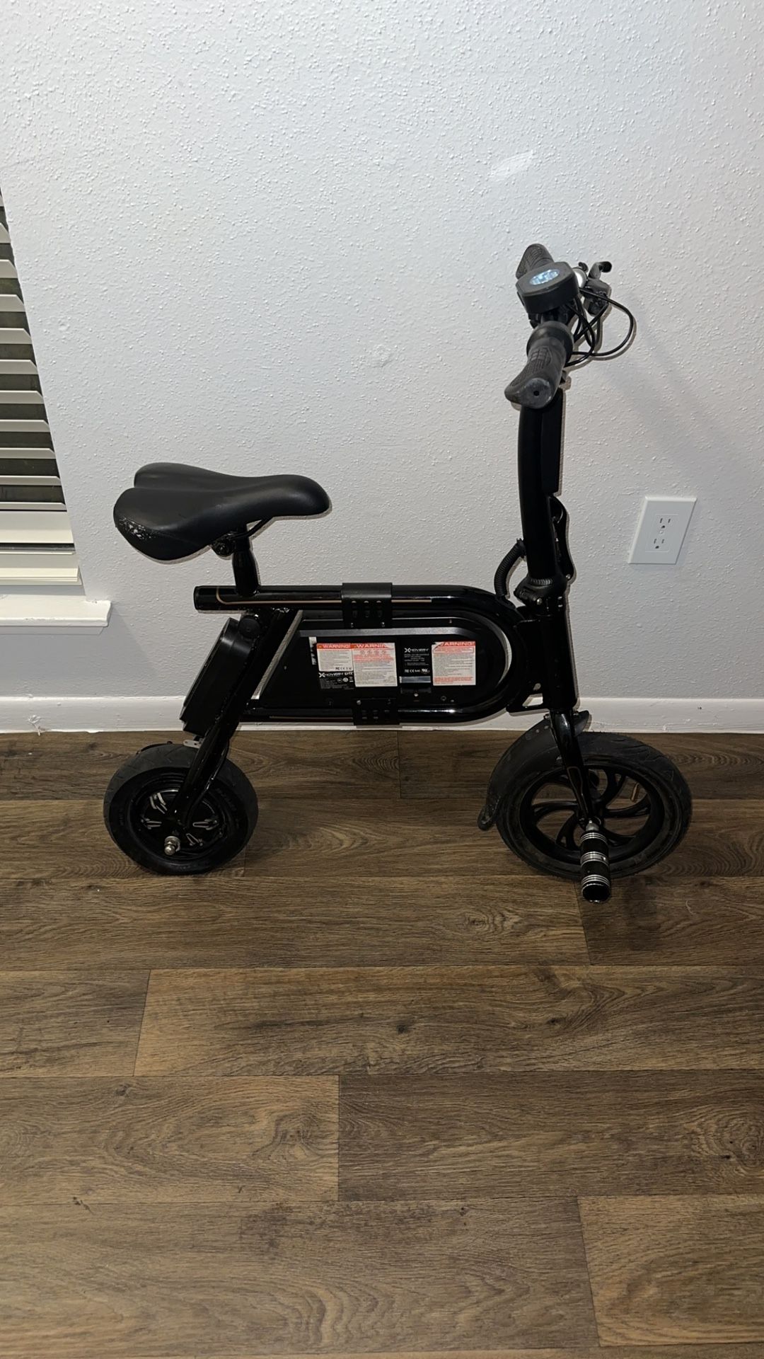 Hover-1 EMX UL Certified Folding Electric Bike - Black