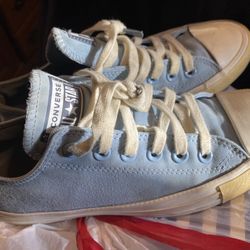 Baby Blue Converse 