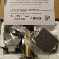 Sohomill Keyless Door Lock