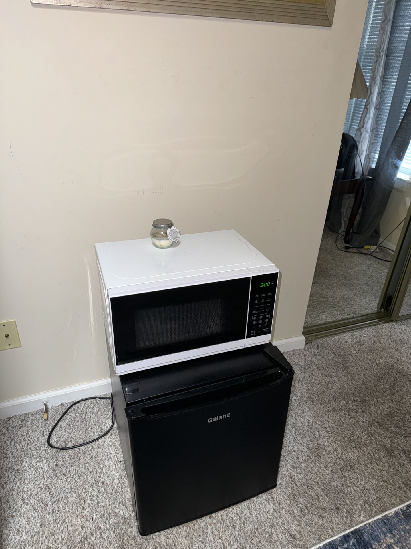 2 fridges With Freezer/ Microwave 