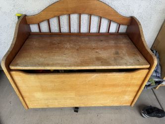 Wood Toy Box