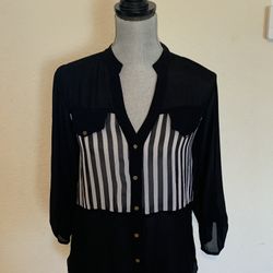 Excuse Me Miss Stripe Top (medium)