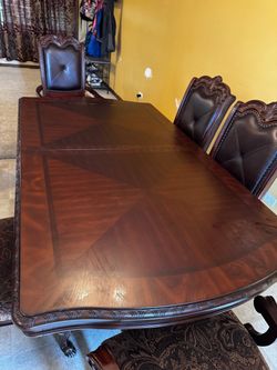 Dining table with 5 chairs