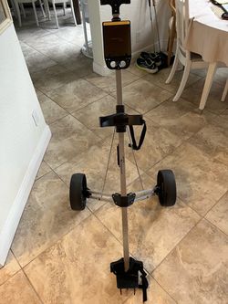 Fairway gear 2 wheeled foldable push cart