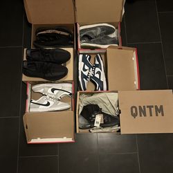 Yeezy350, Yeezy QNTM, Nike Dunk Sz 13-14