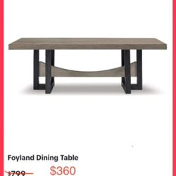 Ashley Brand New Dining Table 