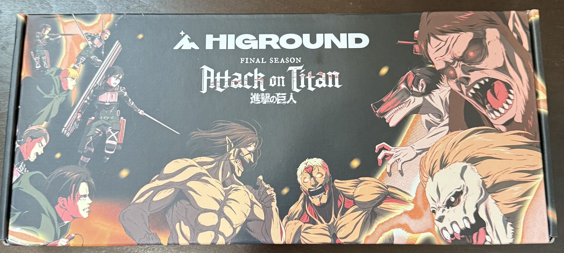 Attack on Titan x Highground keyboard