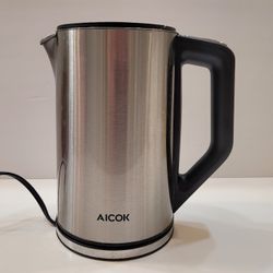 Electric Kettle Temperature Control PRO Stainless Steel Kettle with Real Time LED Display (Aicok)

