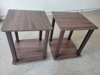 Pair of side tables nighstands for $18