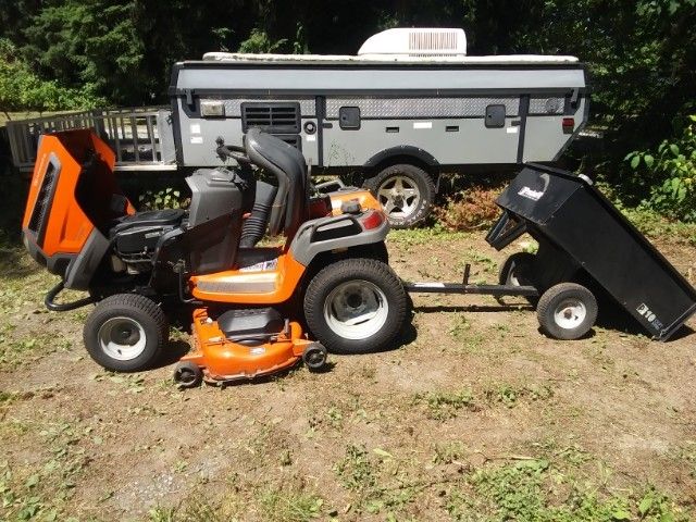 Riding Lawnmower Husqvarna