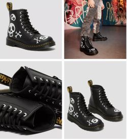 Skull And Bones Dr. Martens 