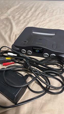N64 Console with Cables