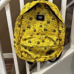 Vans Peanuts Backpack Yellow