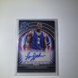 Larry Johnson Autograph