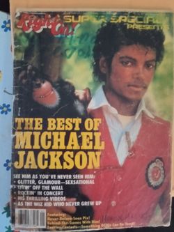 Vintage Right on! Magazine- The best of Michael Jackson