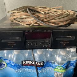 Vintage Sony TC-WE475 Stereo Cassette Tape Deck Dual