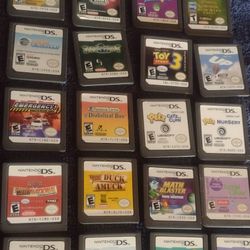 Nintendo DS Games Some In Box And Some Without Case 