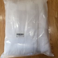 Bath Towel Sets Clearance 900 GSM Premium 3 Piece 100% Cotton White