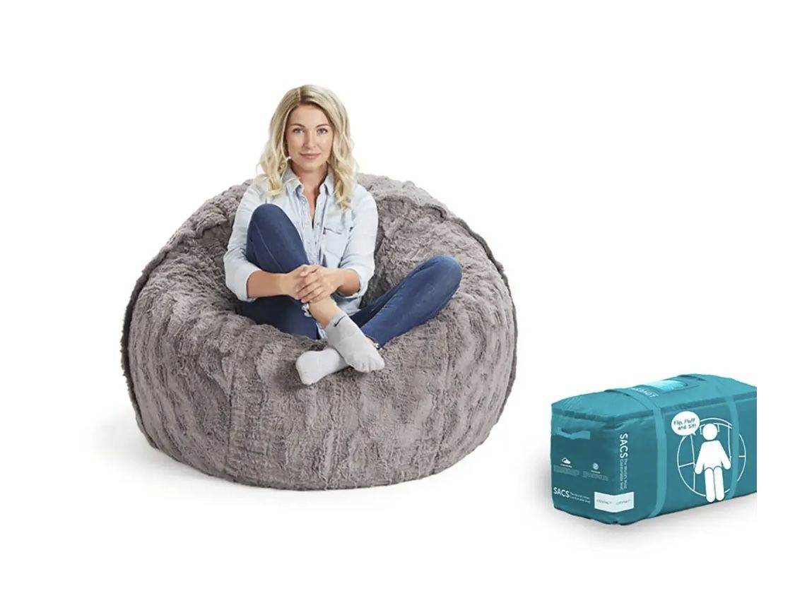 LOVESAC WITH COVER DIFFERENT SIZES  (read Description )